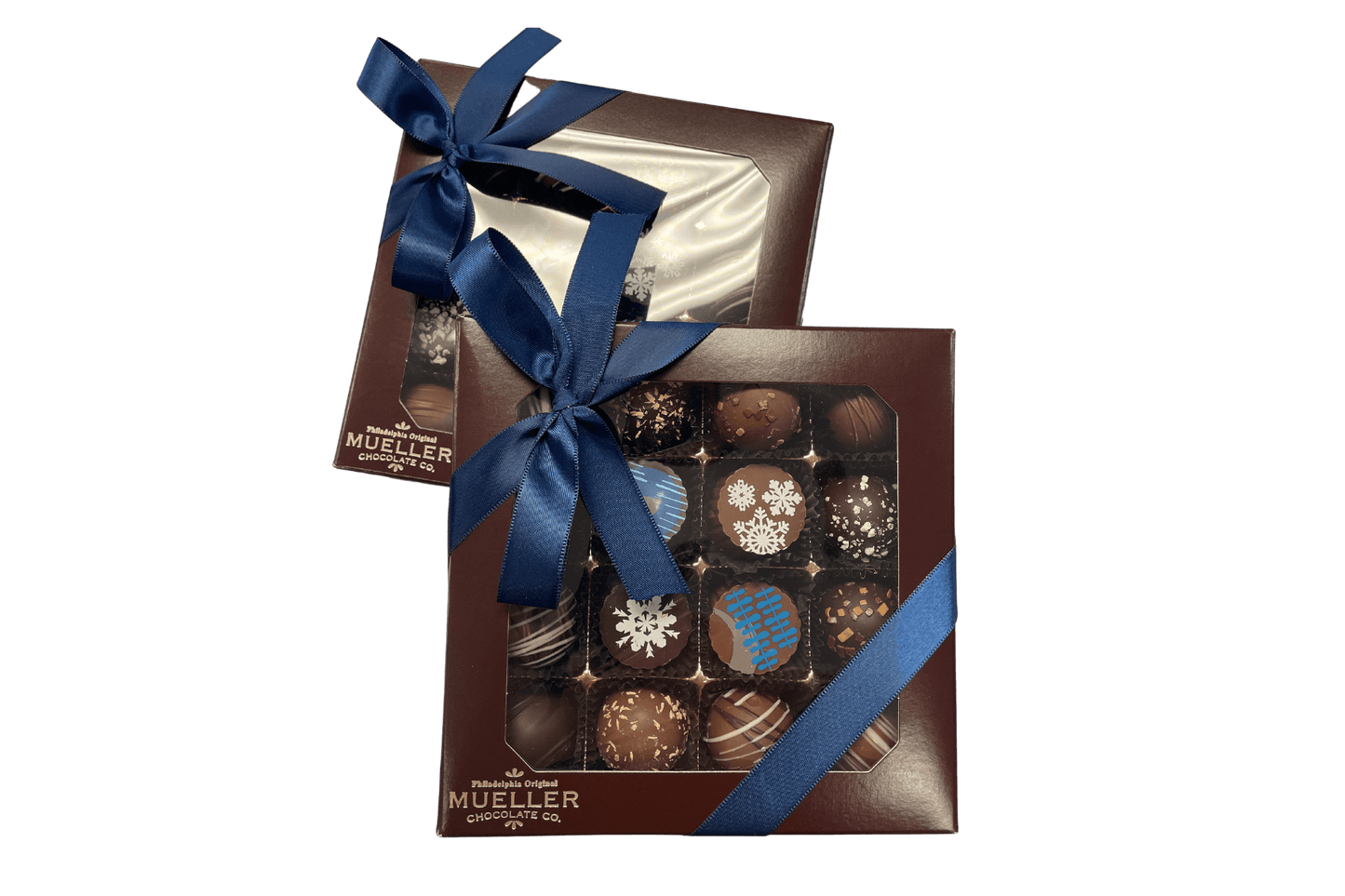 Truffle Assortment Holiday Gift Box - Mueller Chocolate Co