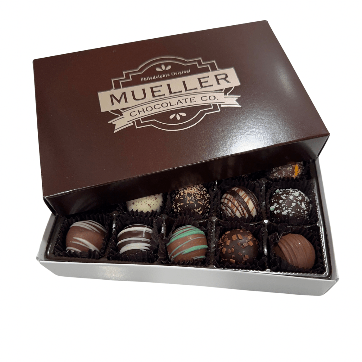 Truffle Gift Box 15 Piece Box - Mueller Chocolate Co