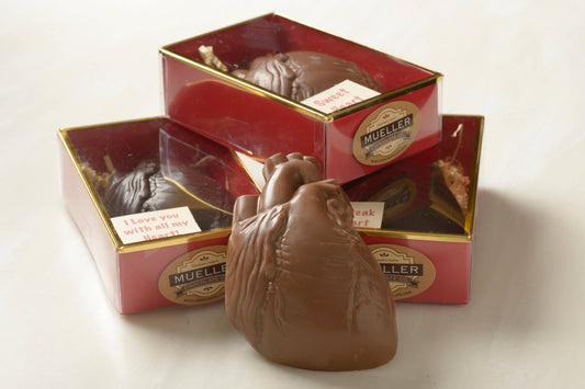 Anatomically Correct Chocolate Heart - Mueller Chocolate Co