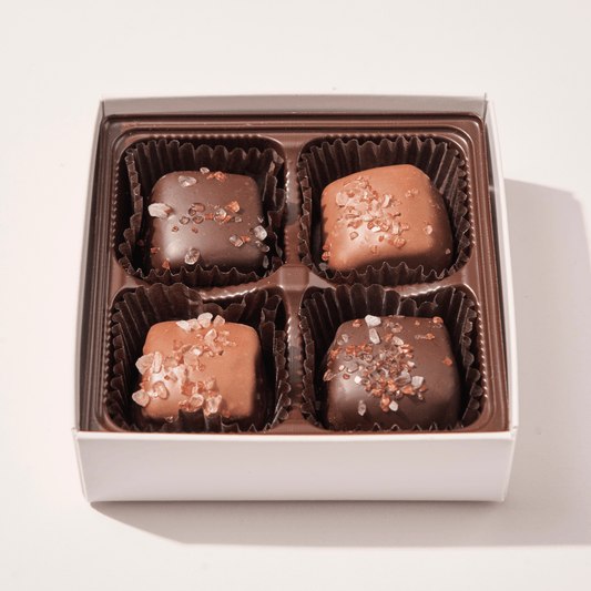 Sea Salt Caramel Gift Box - Handmade | Mueller Chocolate Co.