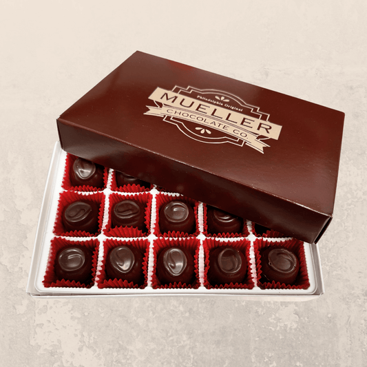 Sugar - Free Dark Chocolate Cherry Cordials - Handmade | Mueller Chocolate Co.