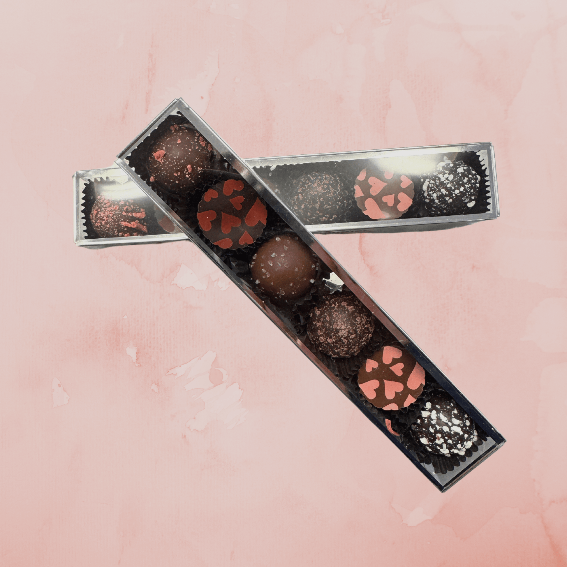 Valentine Truffle Assortment – 6 - Piece Gift Box - Handmade | Mueller Chocolate Co.